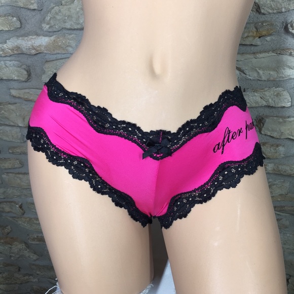 S Victoria's Secret Cheeky Pink Panty After Party - Picture 5 of 7
